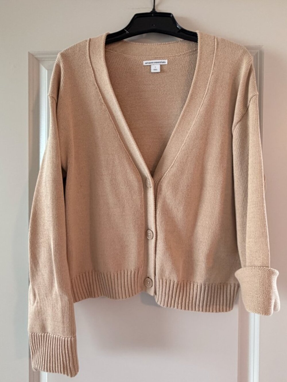 Amazon Essentials V Neck Cropped Cardigan